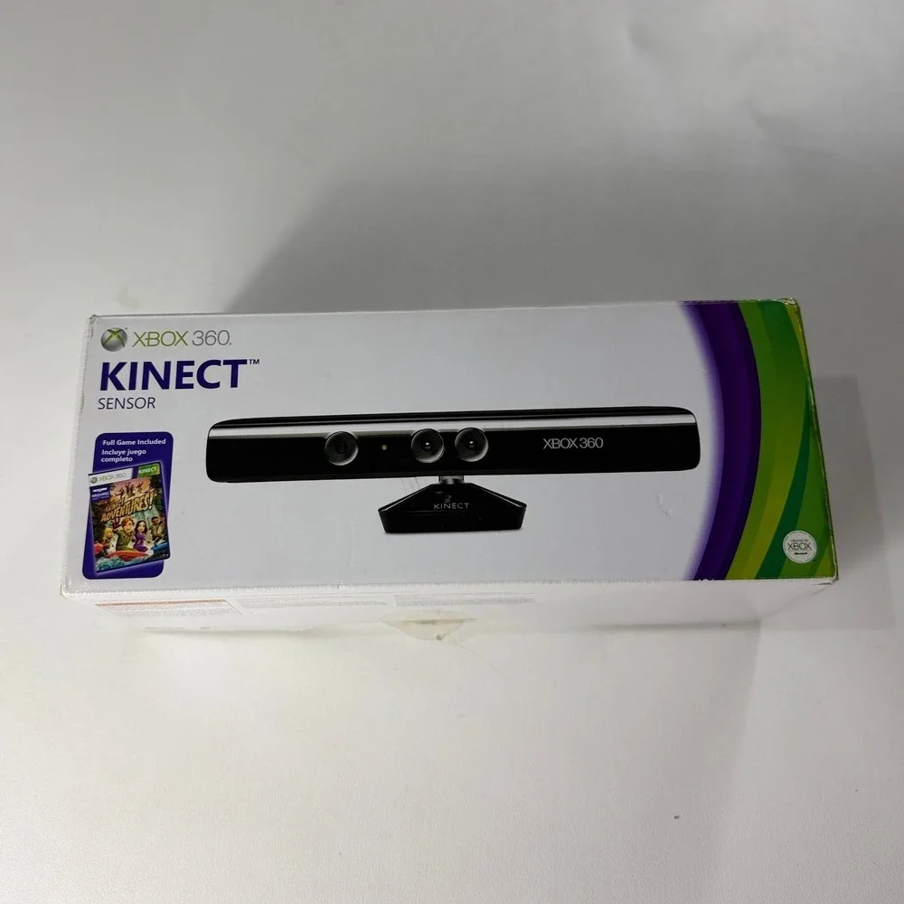 Microsoft Xbox 360 Kinect Sensor Model 1414 Motion Camera with Original‎ Box